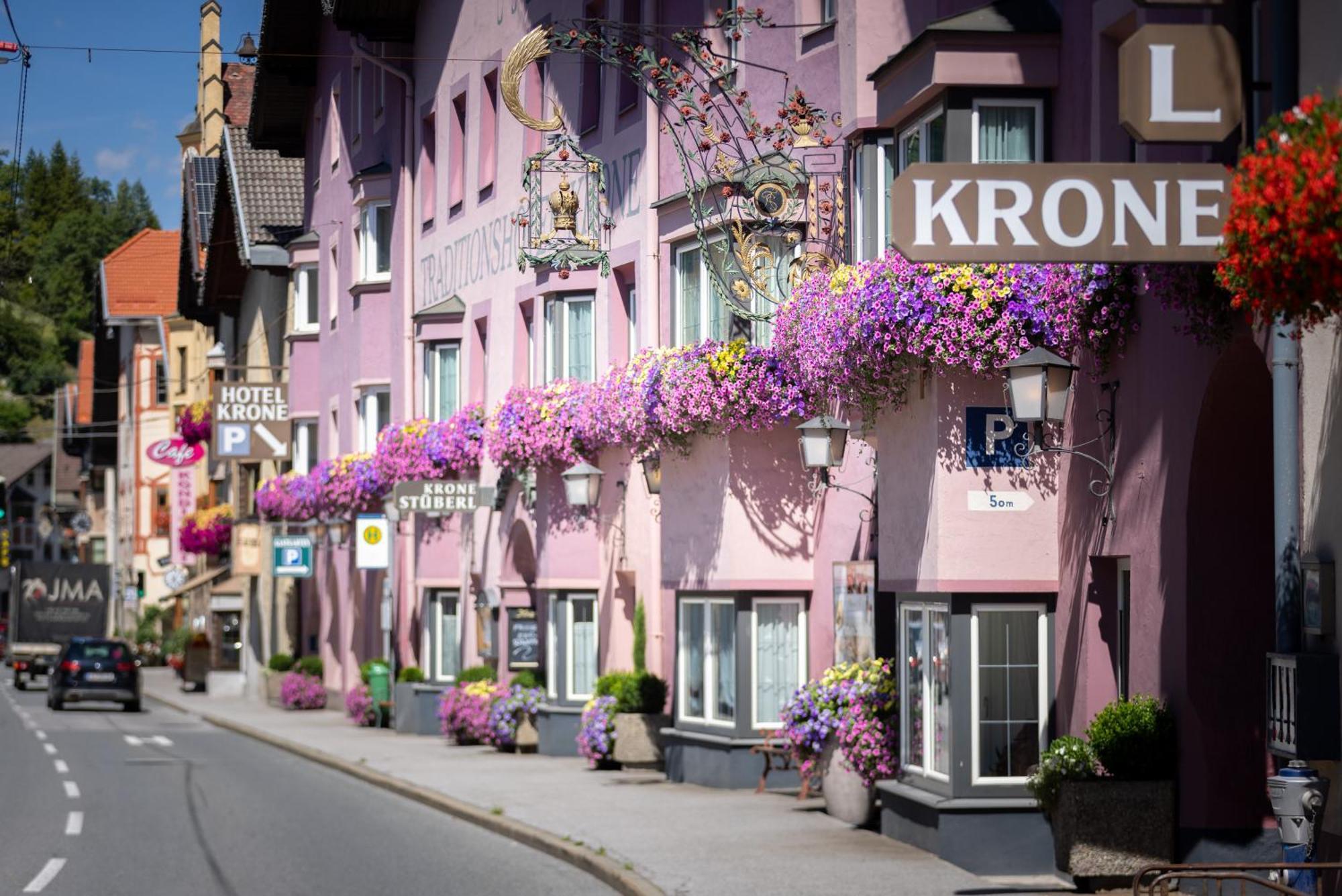 Hotel Krone ماتري ام برينر المظهر الخارجي الصورة